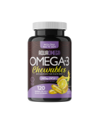 AQUAOMEGA High DHA Chewables Lemon 120 Softgels | Unbeatable Prices, Daily Deals | VITASHOP
