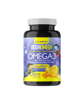 High DHA Kids Orange 60 Gummies | Safest & Easiest Shopping Vitamins Online | VITASHOP