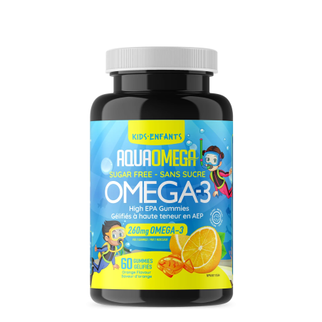 AQUAOMEGA 아쿠아오메가 High EPA 키즈 오렌지 60구미 | 매일 업데이트되는 특가 상품 | VITASHOP