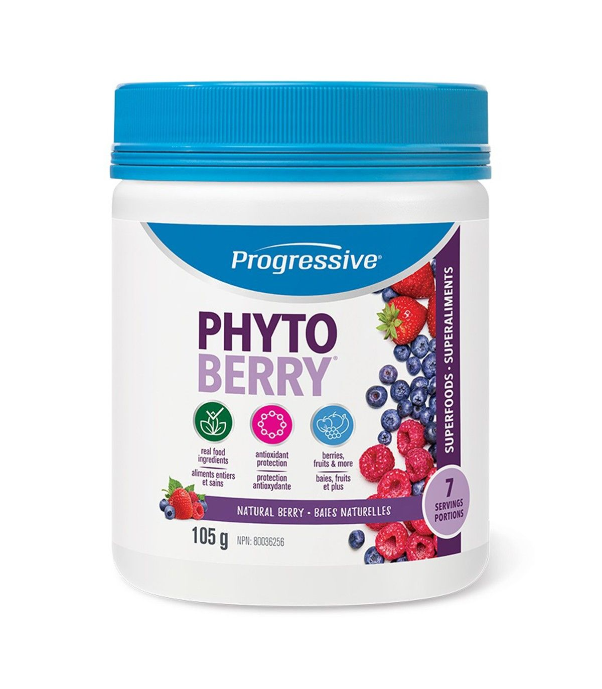 Progressive Nutritionals PhytoBerry powder supplement Berry 105g | Unbeatable Prices, Daily Deals | VITASHOP