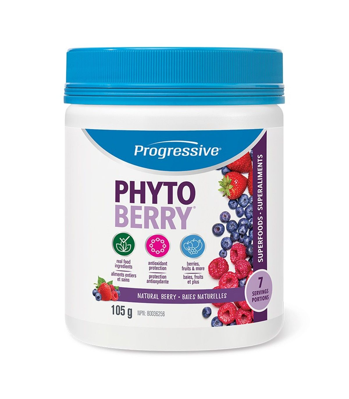 Progressive Nutritionals 프로그레시브 뉴트리션스 PhytoBerry 파우더 보충제 베리 105g | 매일 업데이트되는 특가 상품 | VITASHOP