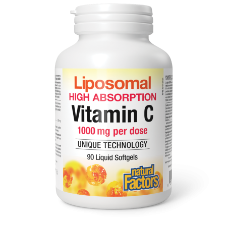 Natural Factors Liposomal Vitamin C 1000 mg 90 Liquid Softgels | Unbeatable Prices, Daily Deals | VITASHOP