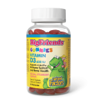 Natural Factors Big Friends Vitamin D3 600 IU Natural Strawberry Flavour 60 Gummies | Unbeatable Prices, Daily Deals | VITASHOP