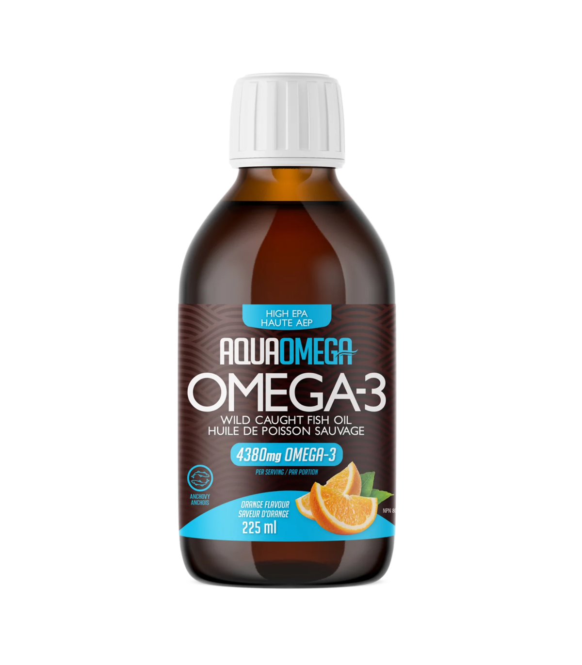 AQUAOMEGA AquaOmega High EPA Orange 225 ml | Unbeatable Prices, Daily Deals | VITASHOP