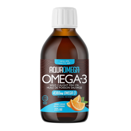 AQUAOMEGA AquaOmega High EPA Orange 225 ml | Unbeatable Prices, Daily Deals | VITASHOP