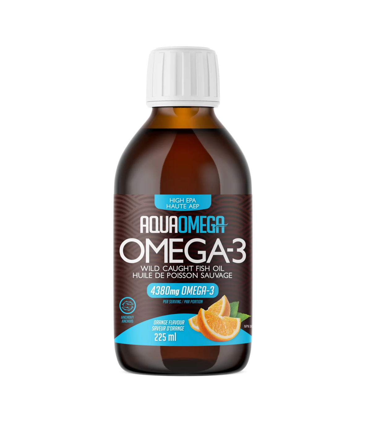 AQUAOMEGA AquaOmega High EPA Orange 225 ml | Unbeatable Prices, Daily Deals | VITASHOP