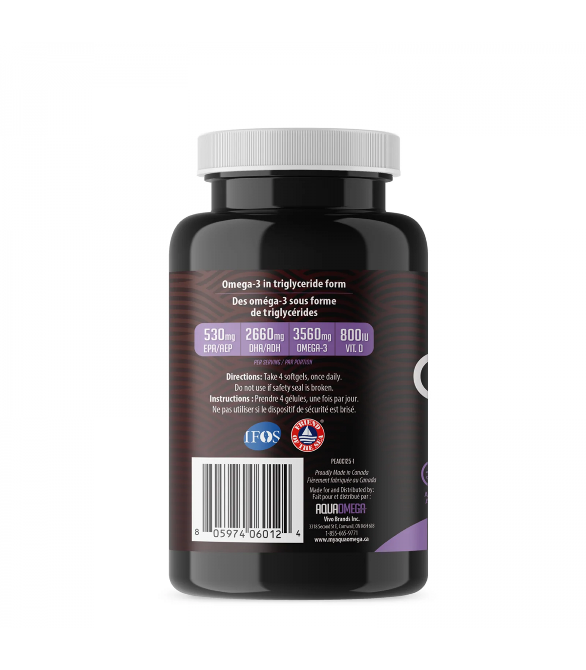 AQUAOMEGA 아쿠아오메가 AquaOmega 1:5 고 DHA 120 소프트젤 | 매일 업데이트되는 특가 상품 | VITASHOP