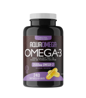 AQUAOMEGA AquaOmega 1:5 High DHA 240 Softgels | Unbeatable Prices, Daily Deals | VITASHOP