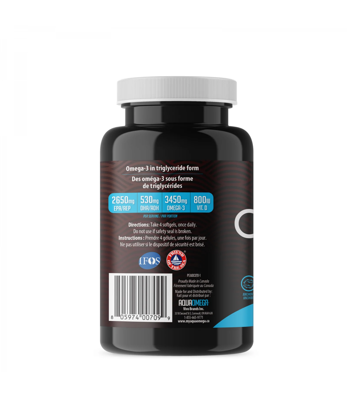 AQUAOMEGA 아쿠아오메가 AquaOmega High EPA 240 소프트젤 | 매일 업데이트되는 특가 상품 | VITASHOP