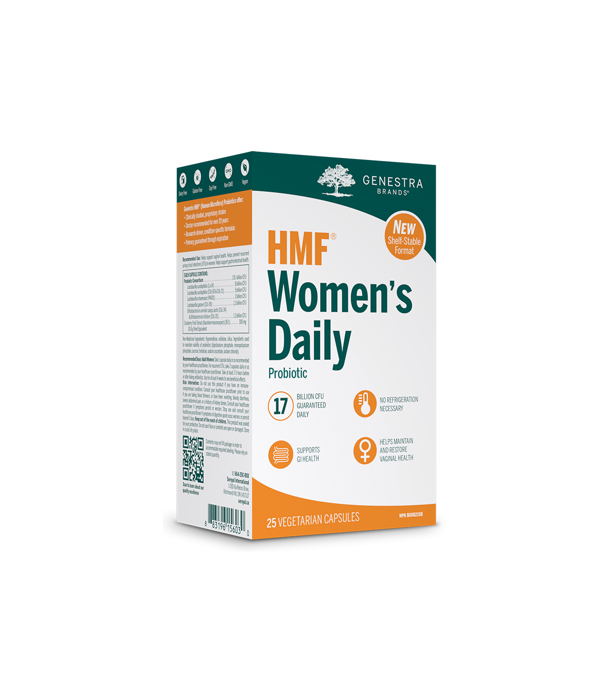 Genestra HMF Women’s Daily (shelf-stable) 25 Capsules | 每天不同折扣, 全网最低价格 | 种类齐全的保健品店铺 VITASHOP, 只有你想不到, 没有你买不到 !