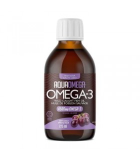AQUAOMEGA AquaOmega 1:5 High DHA Grape 225 ml | Unbeatable Prices, Daily Deals | VITASHOP