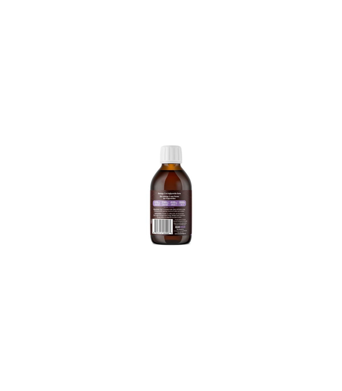 AQUAOMEGA AquaOmega 1:5 High DHA Grape 225 ml | Unbeatable Prices, Daily Deals | VITASHOP