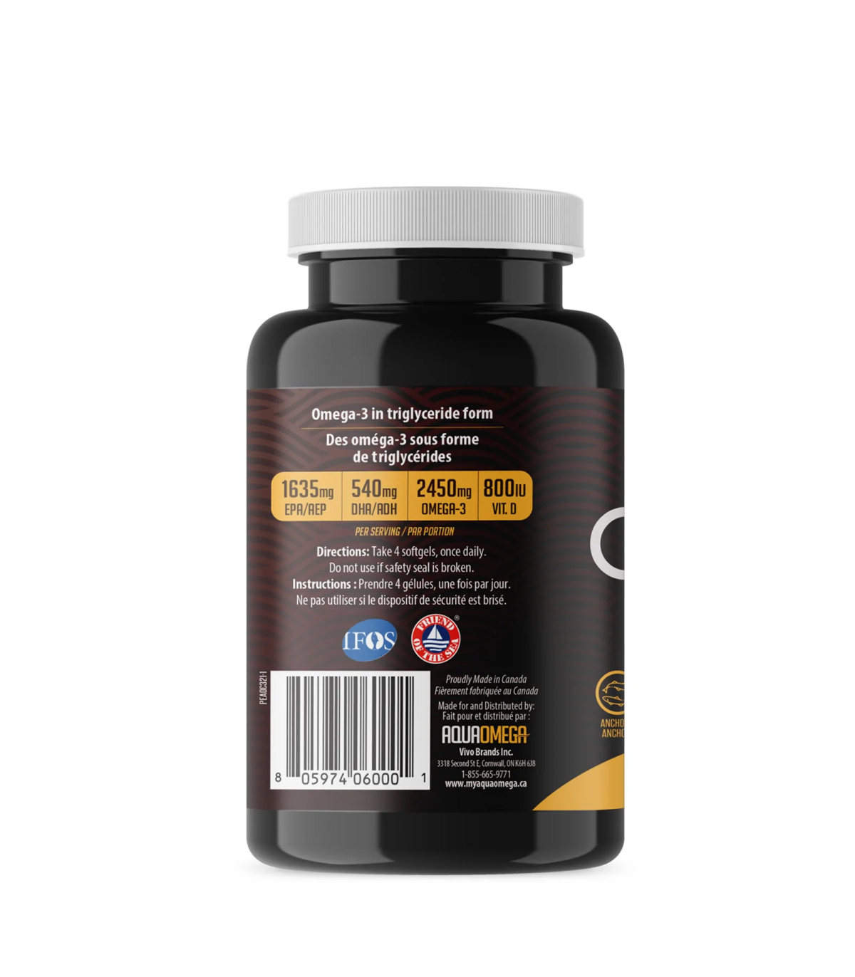 AQUAOMEGA AO 3:1 Daily Maintenance 120 Softgels | Unbeatable Prices, Daily Deals | VITASHOP