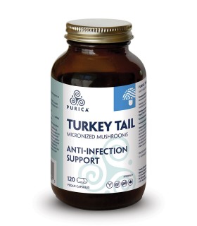 Turkey Tail (Coriolus) 120 Vegi Capsules | Safest & Easiest Shopping Vitamins Online | VITASHOP