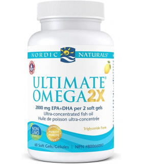 Nordic Naturals Ultimate Omega 2X 60 Softgels | Unbeatable Prices, Daily Deals | VITASHOP