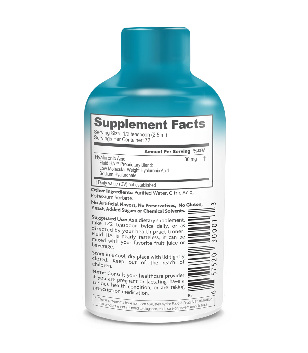Biocell Health Logics Fluid HA Liquid Hyaluronic Acid 180 ml | Unbeatable Prices, Daily Deals | VITASHOP