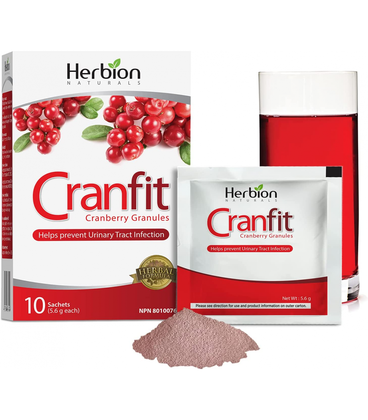 Herbion Cranfit Cranberry Granules 10 pk | Unbeatable Prices, Daily Deals | VITASHOP