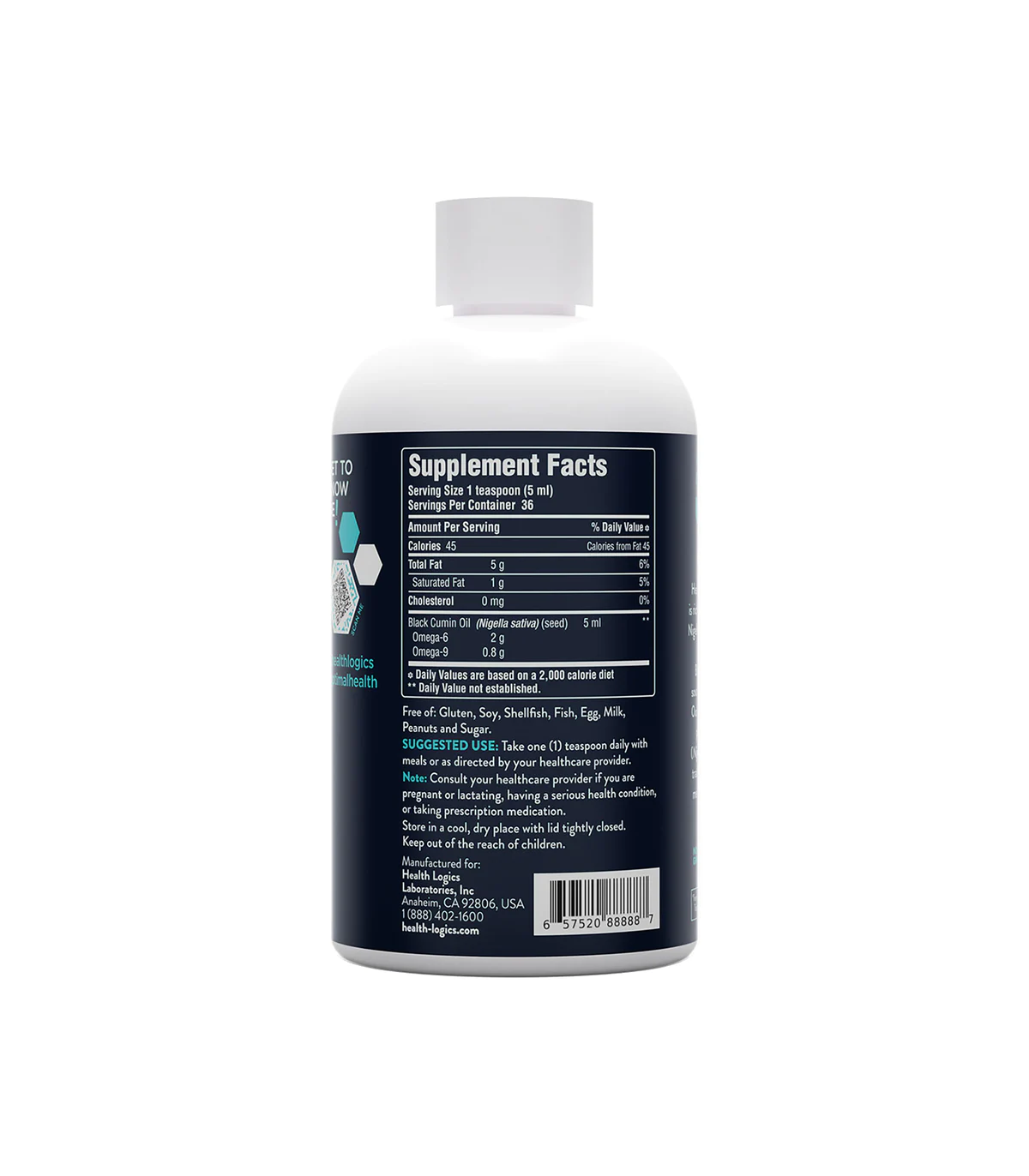 Biocell Health Logics Black Cumin Seed Oil 180 ml | Unbeatable Prices, Daily Deals | VITASHOP