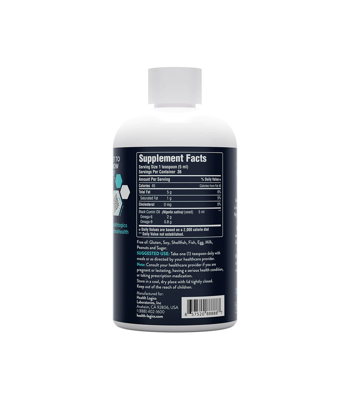 Biocell Health Logics Black Cumin Seed Oil 180 ml | Unbeatable Prices, Daily Deals | VITASHOP
