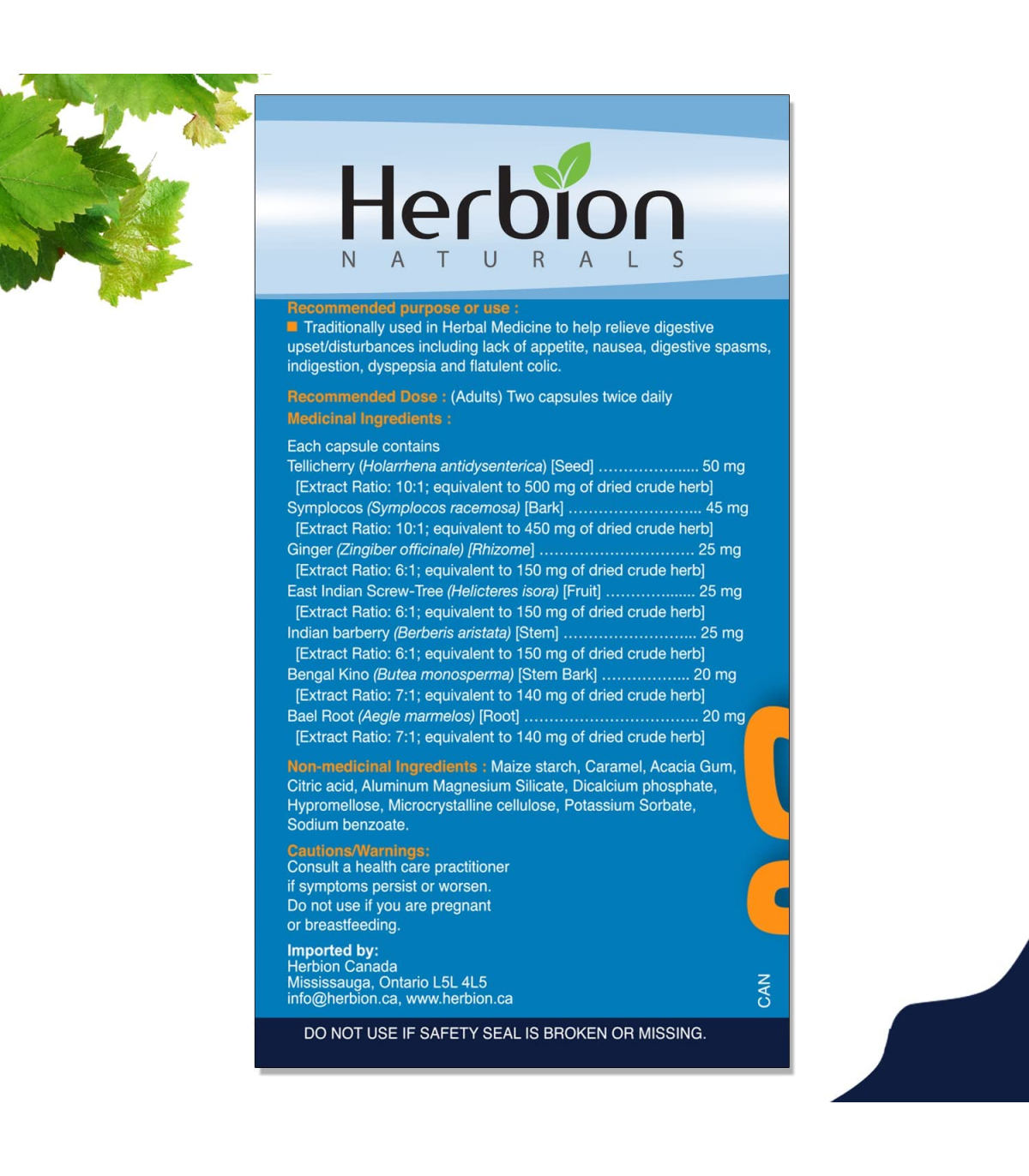 Herbion 허바이온 위장 지원 베지 캡슐 20정 | 매일 업데이트되는 특가 상품 | VITASHOP