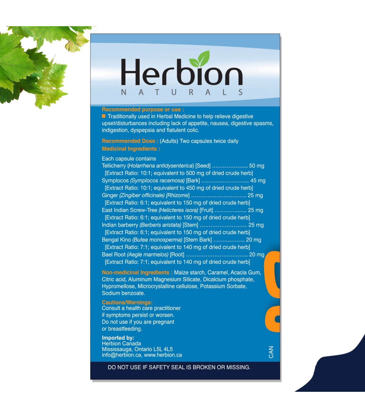 Herbion 허바이온 위장 지원 베지 캡슐 20정 | 매일 업데이트되는 특가 상품 | VITASHOP