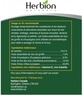 Herbion Herbion All Natural Chest Rub 100 g | Unbeatable Prices, Daily Deals | VITASHOP