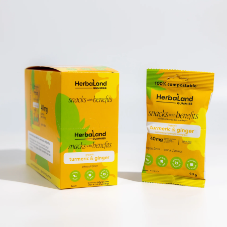 HerbaLand Turmeric & Ginger Pineapple 12 x 40 g | Unbeatable Prices, Daily Deals | VITASHOP