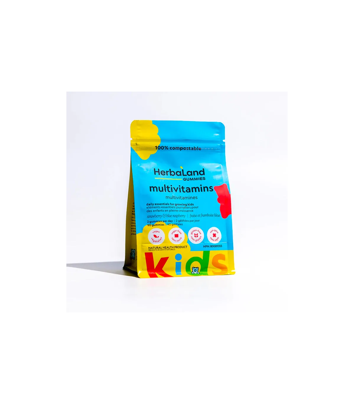 HerbaLand 허벌랜드 Gummy For Kids 종합 비타민 90 구미 | 매일 업데이트되는 특가 상품 | VITASHOP