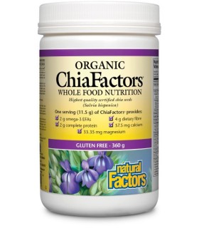 Natural Factors Organic ChiaFactors, 360 g | Unbeatable Prices, Daily Deals | VITASHOP