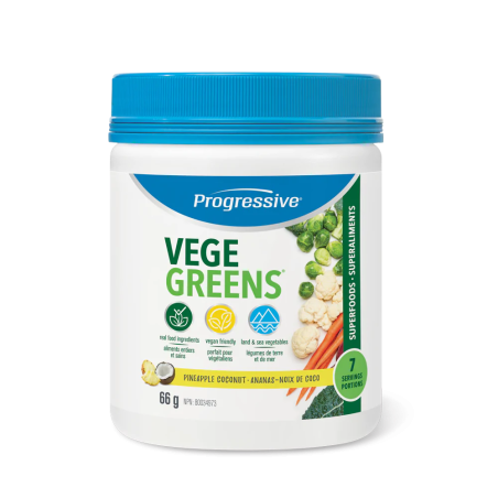 VegeGreens Pineapple Coconut Trial Size Pine Coco 66 g | Safest & Easiest Shopping Vitamins Online | VITASHOP