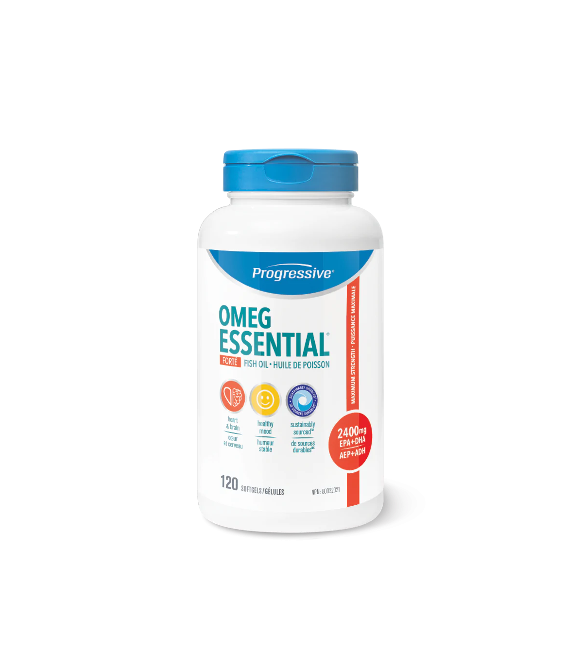 Progressive Nutritionals OmegEssential Forte 120 Softgels | Unbeatable Prices, Daily Deals | VITASHOP