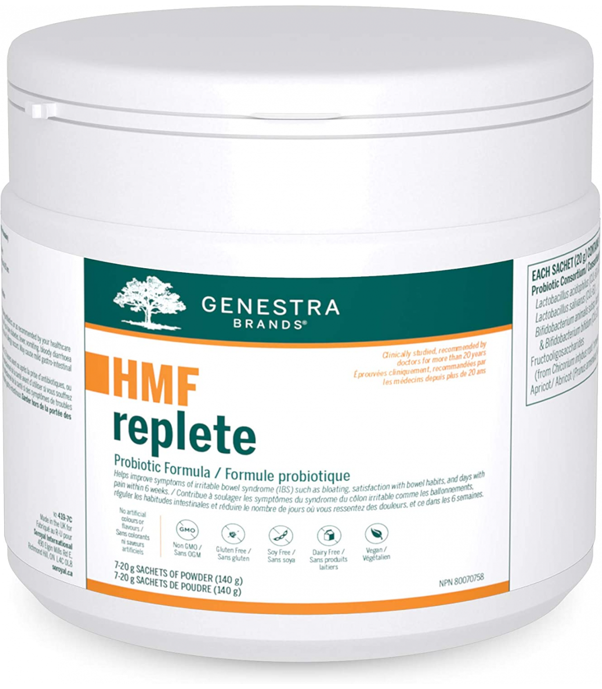 Genestra HMF Replete 7 Sachets | 每天不同折扣, 全网最低价格 | 种类齐全的保健品店铺 VITASHOP, 只有你想不到, 没有你买不到 !