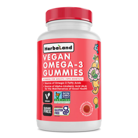 HerbaLand 허벌랜드 성인용 구미 비건 오메가3 90구미 | 매일 업데이트되는 특가 상품 | VITASHOP