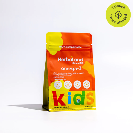 HerbaLand Kid's Omega3 90 Gummies | Unbeatable Prices, Daily Deals | VITASHOP