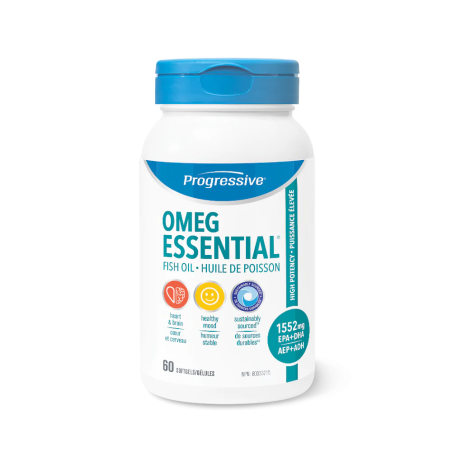 Progressive Nutritionals OmegEssential 60 Softgels | Unbeatable Prices, Daily Deals | VITASHOP