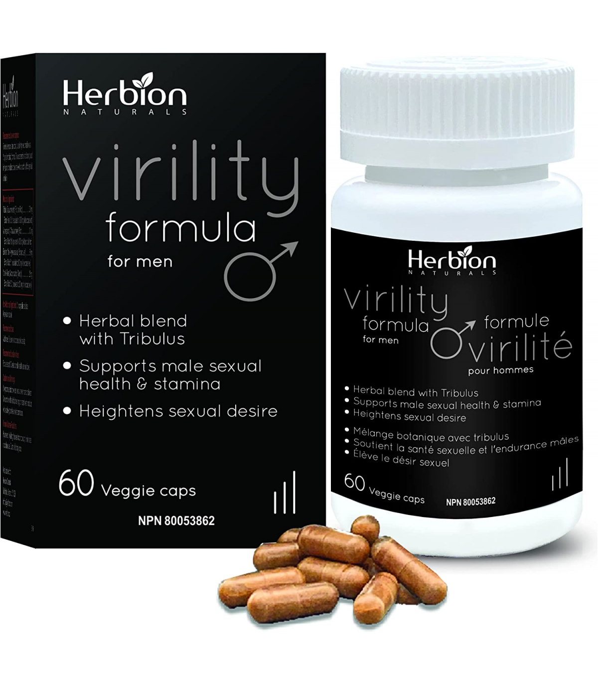 Herbion Herbion Virility Formula 60 Vegi Capsules | Unbeatable Prices, Daily Deals | VITASHOP
