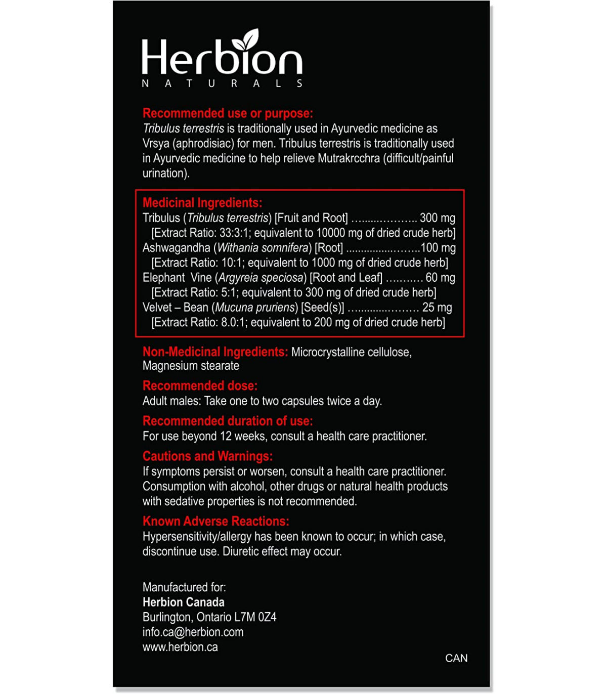 Herbion Herbion Virility Formula 60 Vegi Capsules | Unbeatable Prices, Daily Deals | VITASHOP
