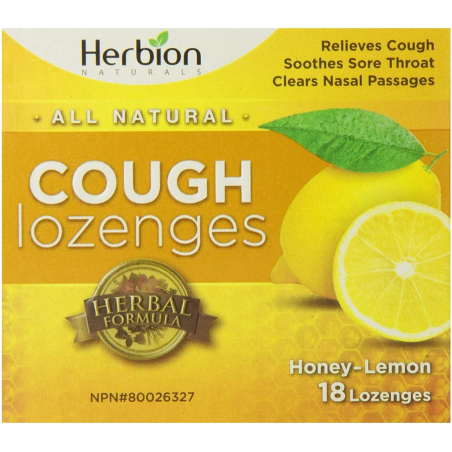 Honey Lemon Cough 18 Lozenges | Safest & Easiest Shopping Vitamins Online | VITASHOP