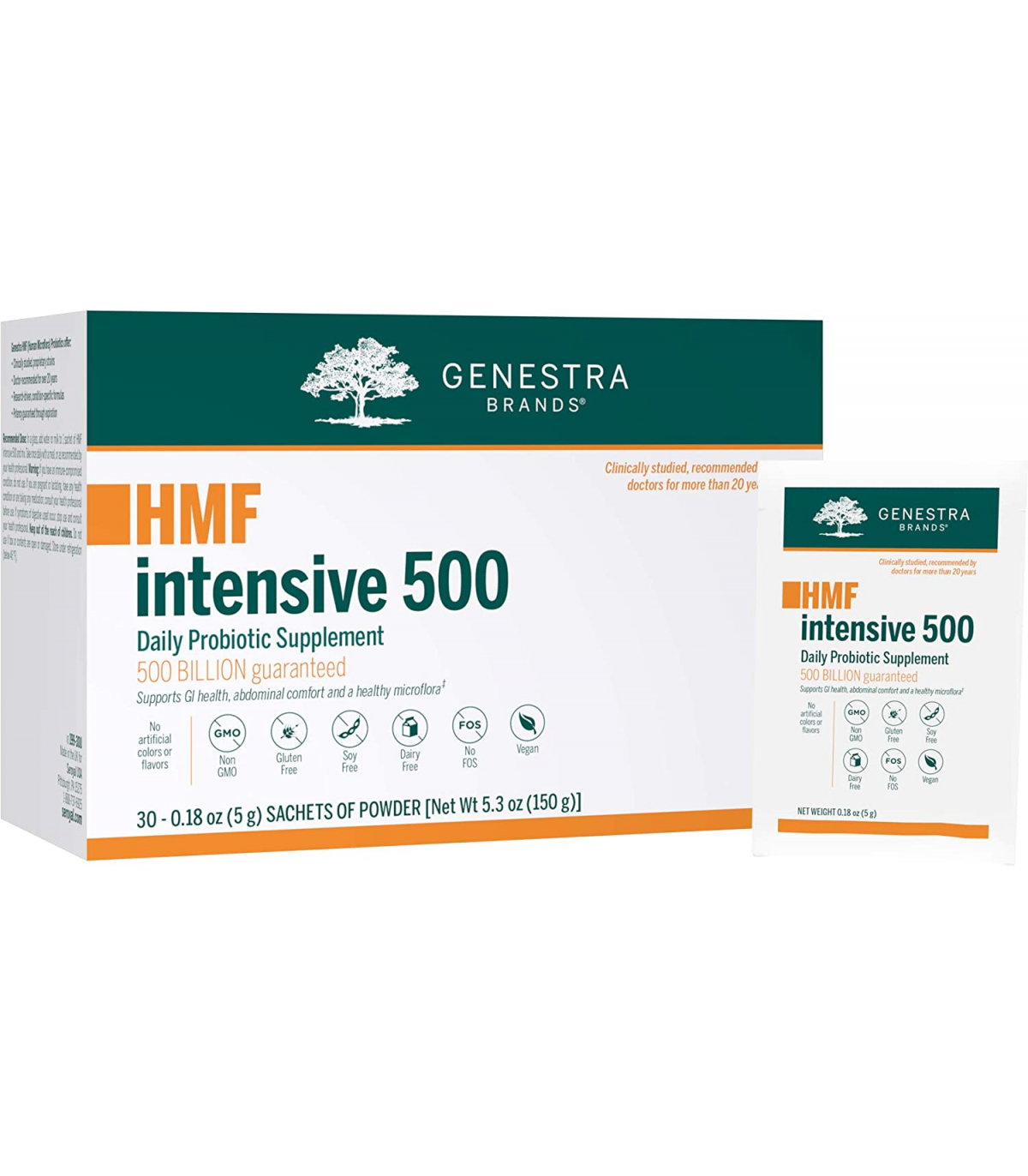 Genestra HMF Intensive 500 30 Sachets | Unbeatable Prices, Daily Deals | VITASHOP