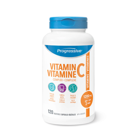 Progressive Nutritionals Vitamin C Complex 120 Capsules | 每天不同折扣, 全网最低价格 | 种类齐全的保健品店铺 VITASHOP, 只有你想不到, 没有你买不到 !