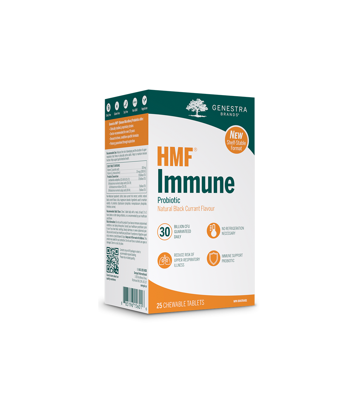 Genestra HMF Immune (shelf-stable) 25 Tablets | 每天不同折扣, 全网最低价格 | 种类齐全的保健品店铺 VITASHOP, 只有你想不到, 没有你买不到 !