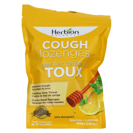 Honey Lemon Cough Pouches 25 Lozenges | Safest & Easiest Shopping Vitamins Online | VITASHOP