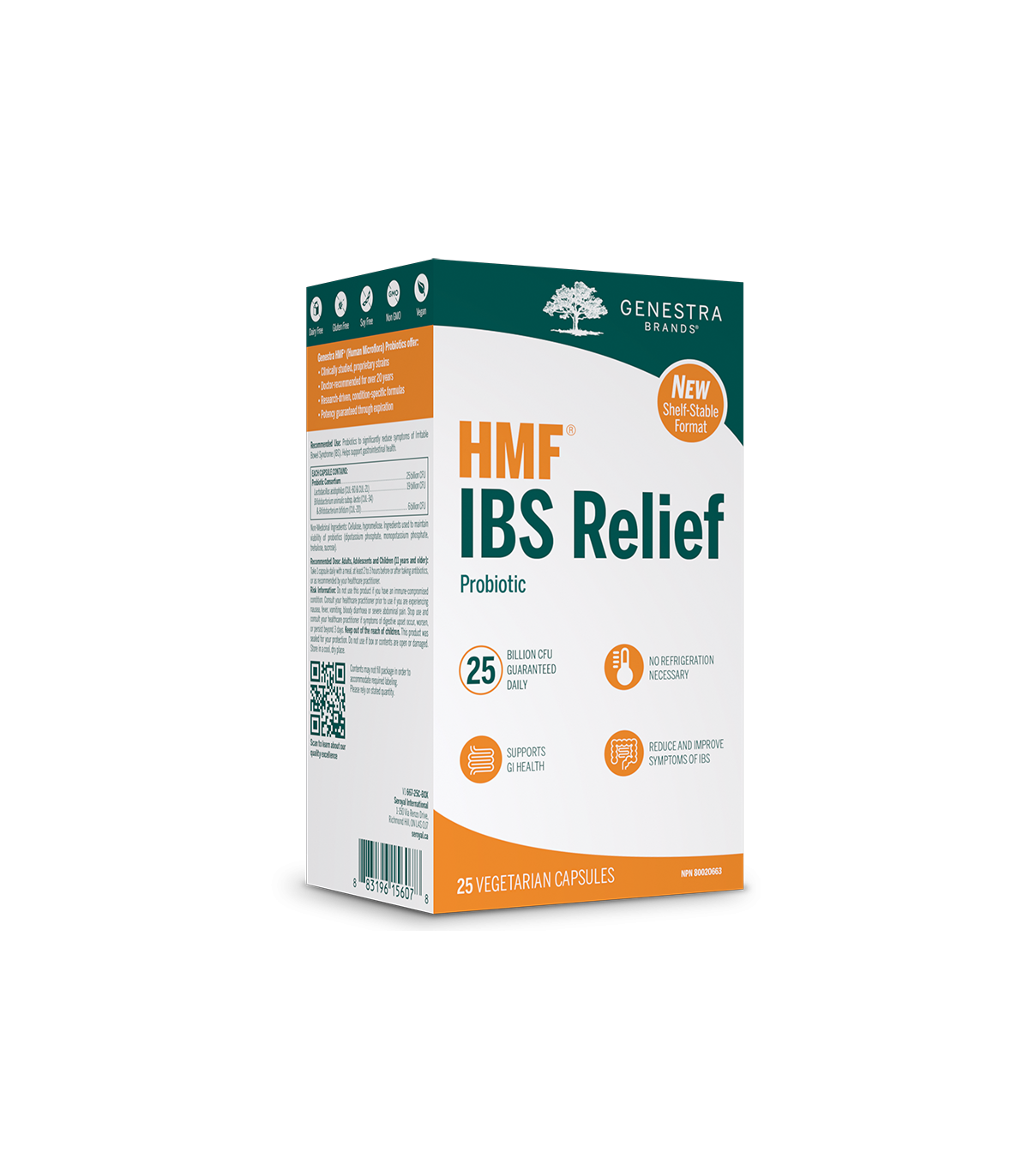 Genestra HMF IBS Relief (shelf-stable) 25 Capsules | Unbeatable Prices, Daily Deals | VITASHOP