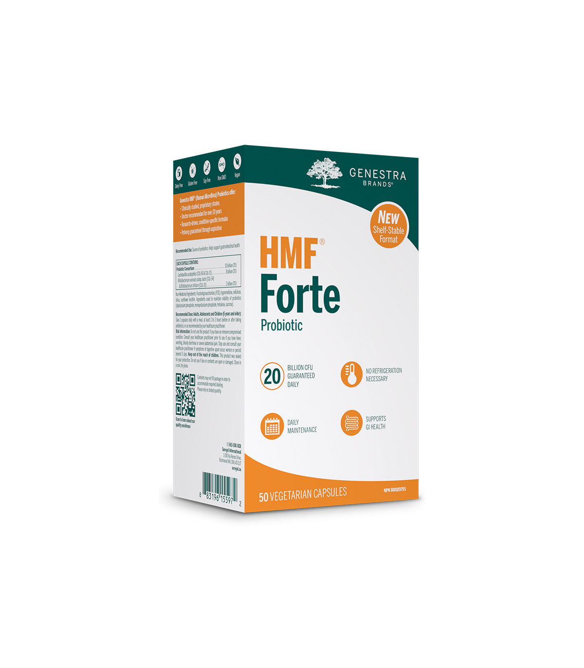 Genestra HMF Forte (shelf-stable) 50 Capsules | 每天不同折扣, 全网最低价格 | 种类齐全的保健品店铺 VITASHOP, 只有你想不到, 没有你买不到 !