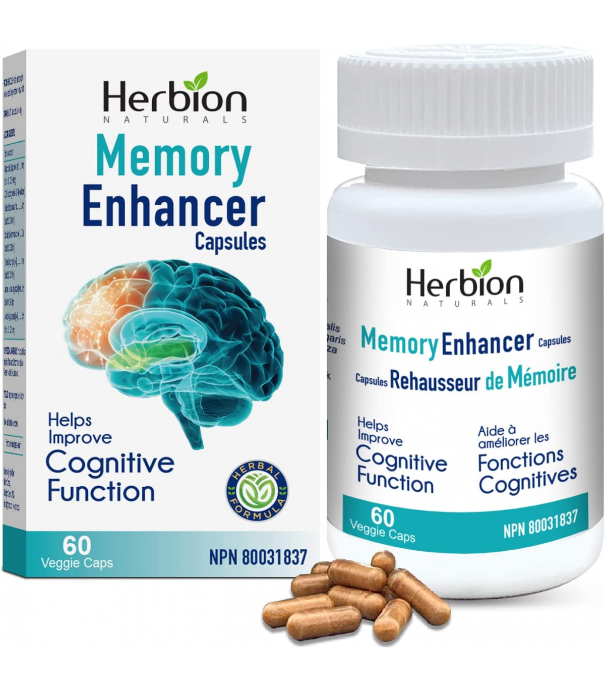 Herbion Memory Enhancer 60 Vegi Capsules | Unbeatable Prices, Daily Deals | VITASHOP