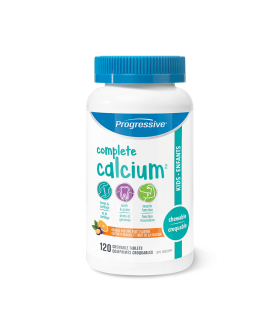 Progressive Nutritionals Calcium Kids Orange 120 Chewable Tablets | Unbeatable Prices, Daily Deals | VITASHOP