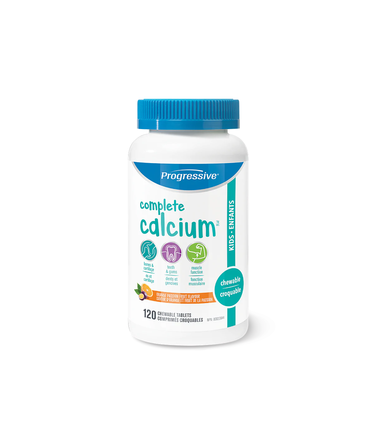 Progressive Nutritionals Calcium Kids Orange 120 Chewable Tablets | Unbeatable Prices, Daily Deals | VITASHOP