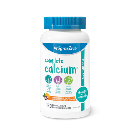 Progressive Nutritionals Calcium Kids Orange 120 Chewable Tablets | Unbeatable Prices, Daily Deals | VITASHOP