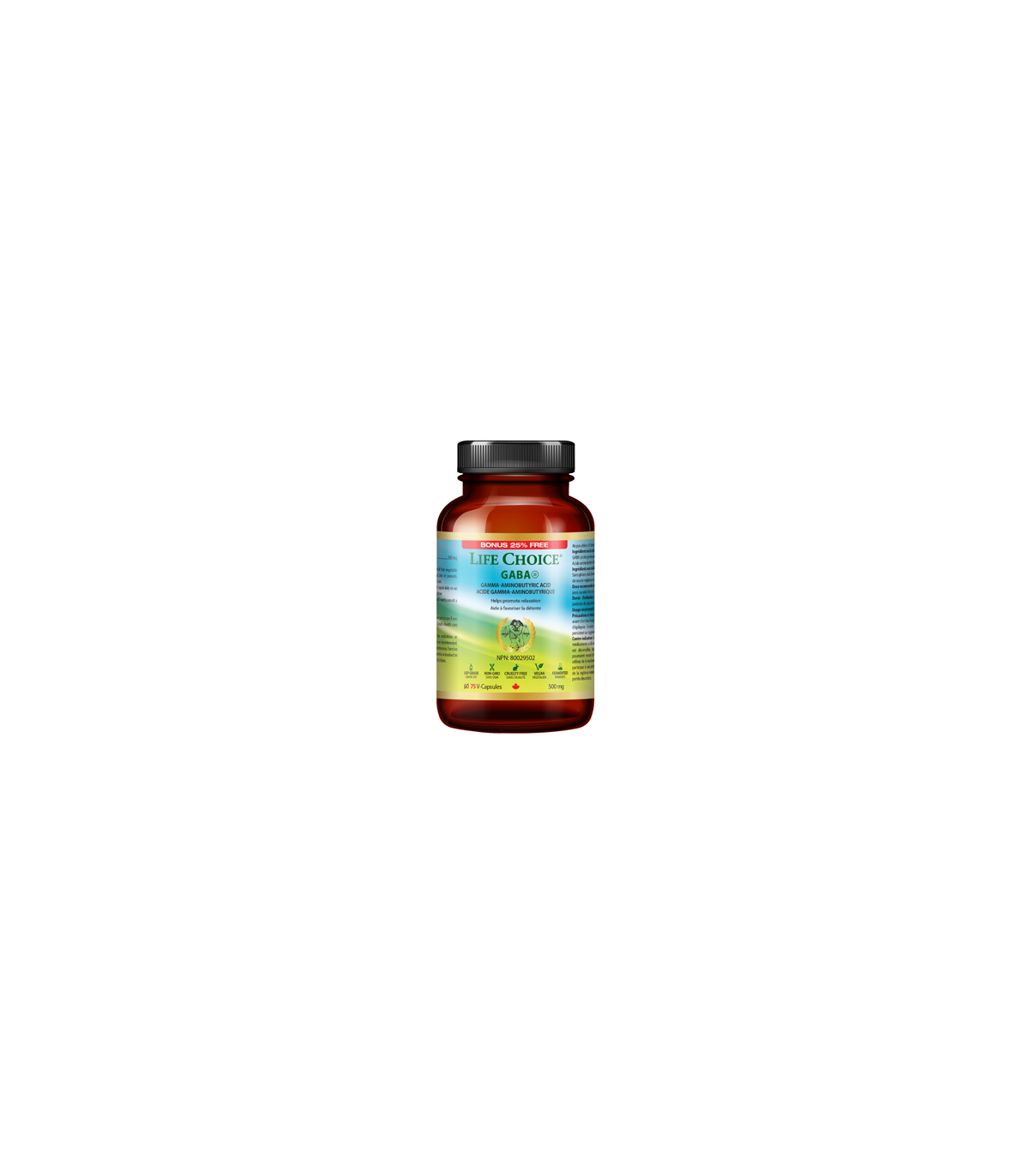 LIFE CHOICE Gaba 500 mg 60 Vegi Capsules | Unbeatable Prices, Daily Deals | VITASHOP
