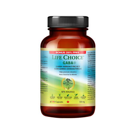 LIFE CHOICE Gaba 500 mg 60 Vegi Capsules | Unbeatable Prices, Daily Deals | VITASHOP